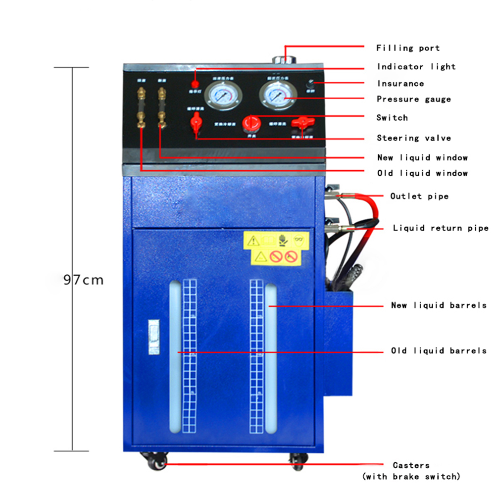 Coolant Flush Machine - جهاز تنظيف نظام التبريد الأوتوماتيكي للسيارة