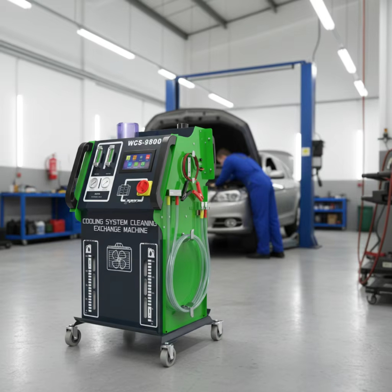 Coolant Flush Machine - جهاز تنظيف سائل التبريد مع نظام
