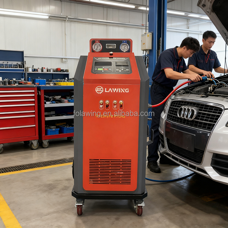 جهاز تنظيف وإعادة شحن مكيف الس - مراجعة Coolant Flush Machine وسعره