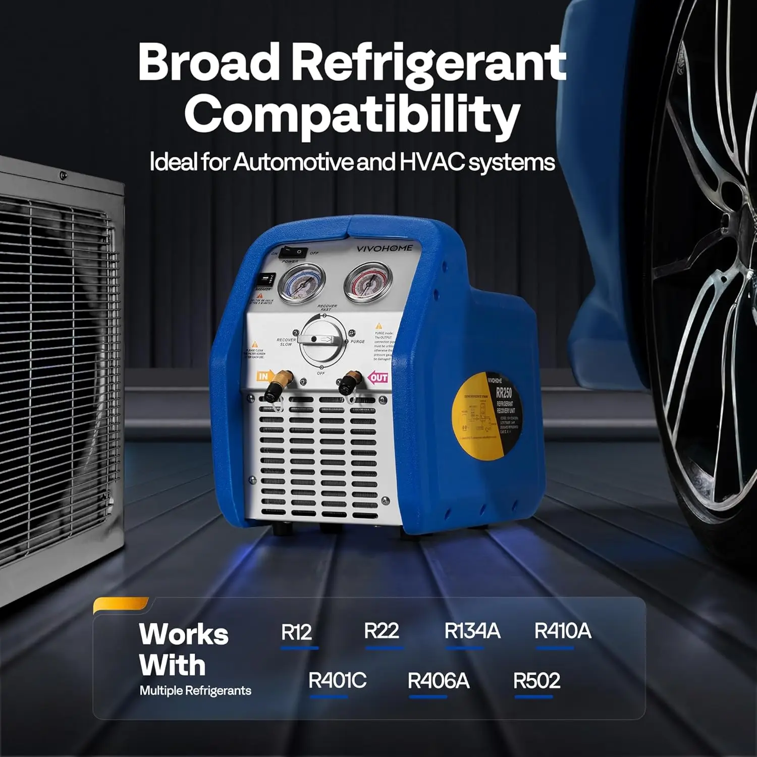 جهاز استعادة غاز التبريد المحم - مراجعة Coolant Flush Machine وسعره