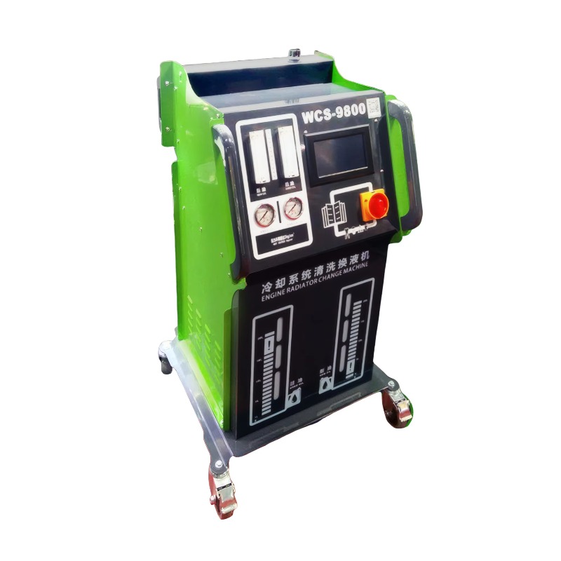 جهاز WCS9800 الأوتوماتيكي لتنظ - مراجعة Coolant Flush Machine وسعره