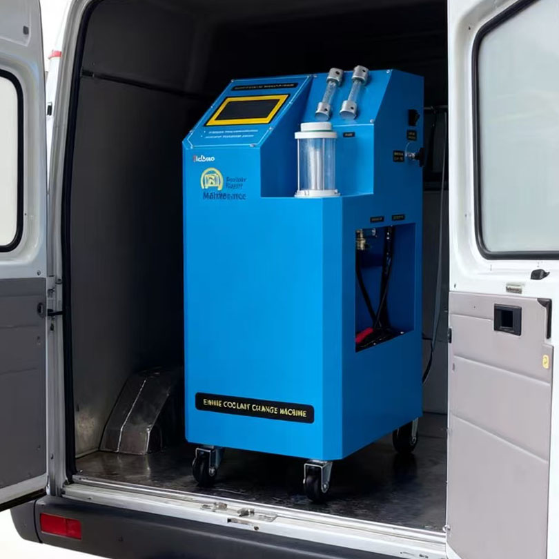 آلة تنظيف وتبديل سائل تبريد ال - مراجعة Coolant Flush Machine وسعره